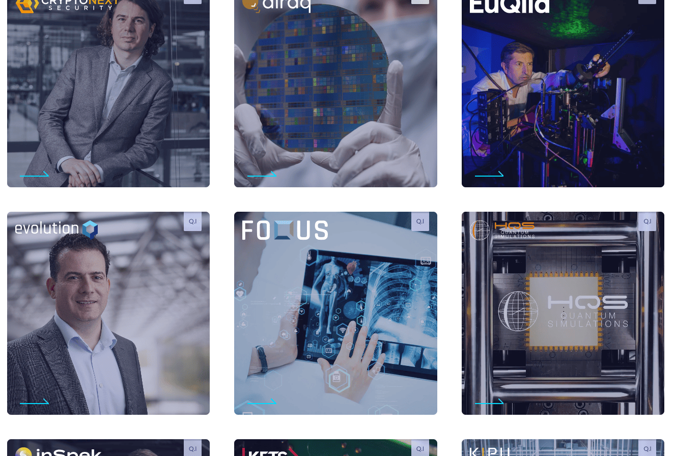 Page portfolio Quantonation